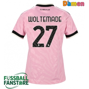Juventus Nick Woltemade #27 Replik Auswärtstrikot Damen 2026-27 Kurzarm